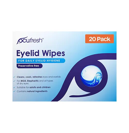 Blepharitis Eyelid Wipes